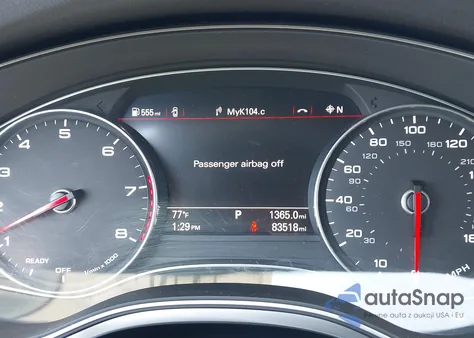 2018 Audi A6 2.0T Premium/2.0T Sport z USA, uszkodzony, nr VIN WAUC8AFC7JN065992